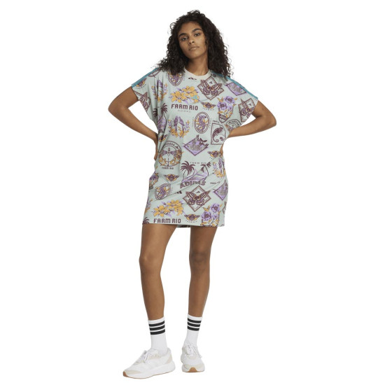 Adidas Γυναικείο φόρεμα x FARM Rio Commercial Dress